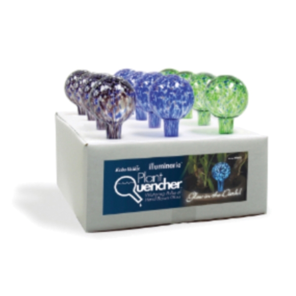Echo Valley PQDS Plant Quencher, Glass, Blue/Green/Mauve - 1
