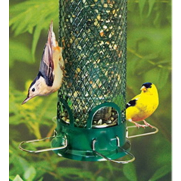 Squirrel Buster Mini 1055 Wild Bird Feeder, 12.38 in H, 1.3 lb, Metal/Plastic - 3