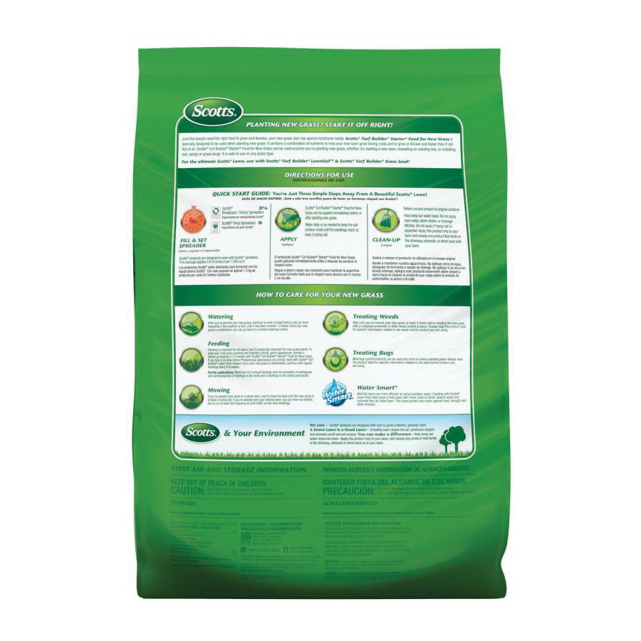 Scotts 21605 Fertilizer, 15 lb Bag, Solid, 24-25-4 N-P-K Ratio - 2