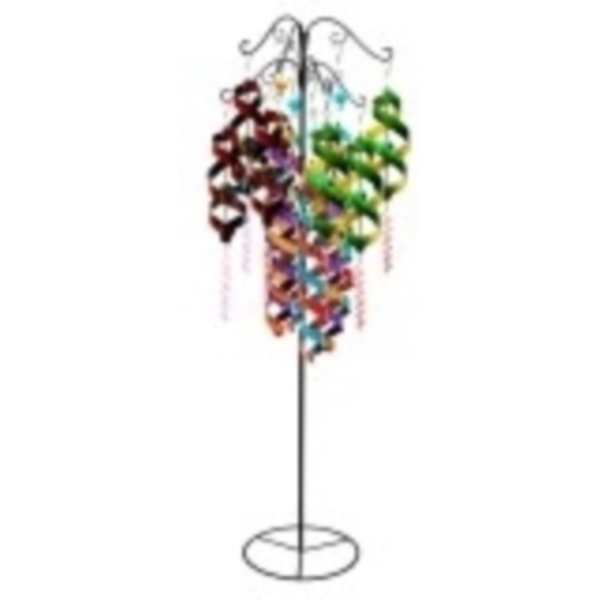 Alpine BVF118A Hanging Decor with Display Stand, Metal/Plastic, Assorted - 1