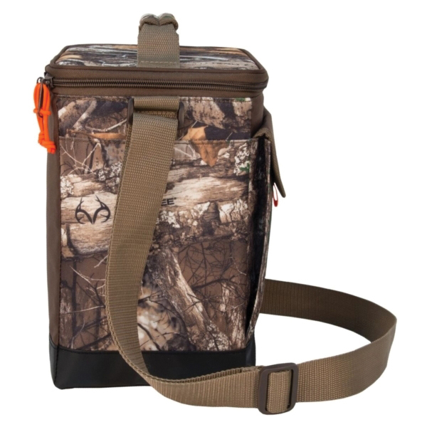Igloo Realtree Series 64638 Cooler Bag, 10-3/4 in L, 6-3/4 in W, 12 Cans Capacity, Plastic, Camouflage, Zipper Closure - 4