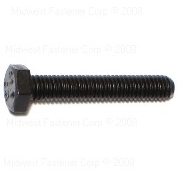 87854 Hex Cap Screw, M6-1 Thread, 35 mm OAL, 10.9 Grade, Steel, Metric Measuring, Coarse Thread