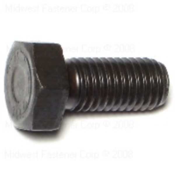 87990 Hex Cap Screw, M14-2 Thread, 30 mm OAL, 10.9 Grade, Steel, Metric Measuring, Coarse Thread