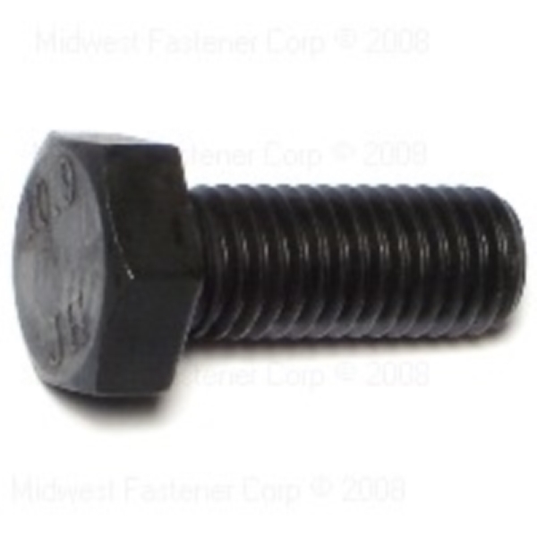 87991 Hex Cap Screw, M14-2 Thread, 35 mm OAL, 10.9 Grade, Steel, Metric Measuring, Coarse Thread