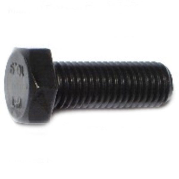 87992 Hex Cap Screw, M14-2 Thread, 40 mm OAL, 10.9 Grade, Steel, Metric Measuring, Coarse Thread