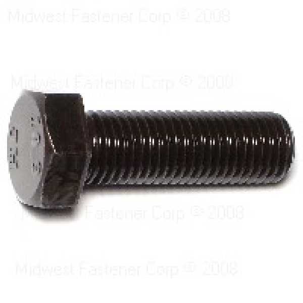 88001 Hex Cap Screw, M16-2 Thread, 50 mm OAL, 10.9 Grade, Steel, Metric Measuring, Coarse Thread