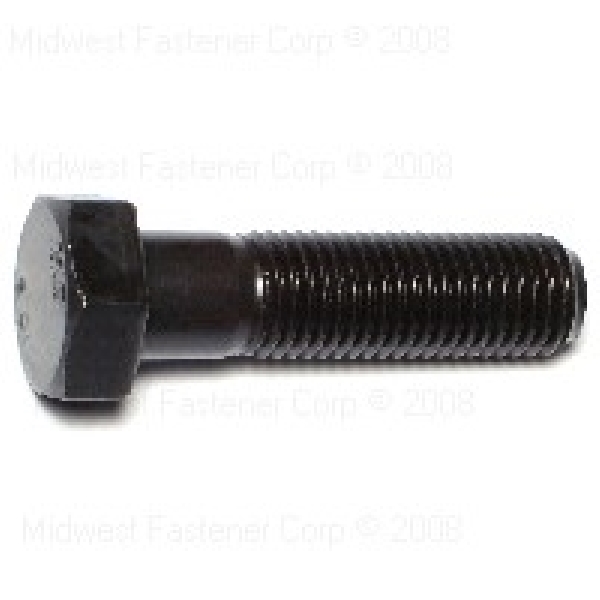 88002 Hex Cap Screw, M16-2 Thread, 60 mm OAL, 10.9 Grade, Steel, Metric Measuring, Coarse Thread