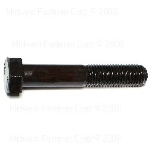 88005 Hex Cap Screw, M16-2 Thread, 90 mm OAL, 10.9 Grade, Steel, Metric Measuring, Coarse Thread