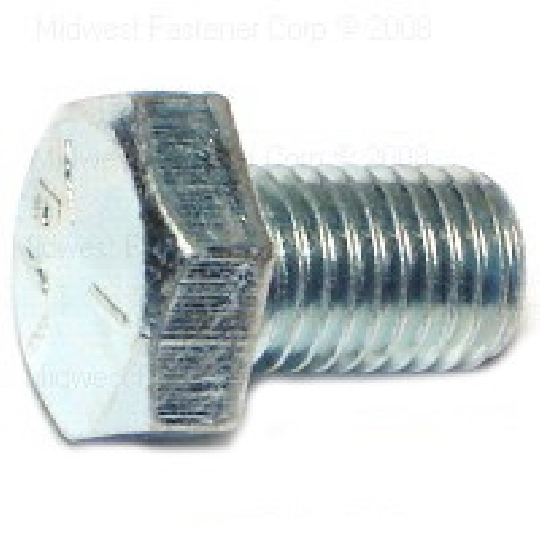 86538 Hex Cap Screw, 5/16-24 Thread, 1/2 in OAL, 5 Grade