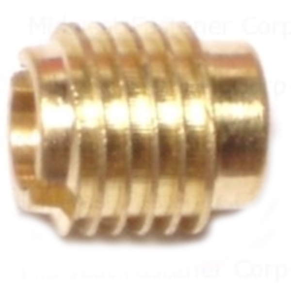 84375 Wood Insert, 5/16-18 Thread, Brass