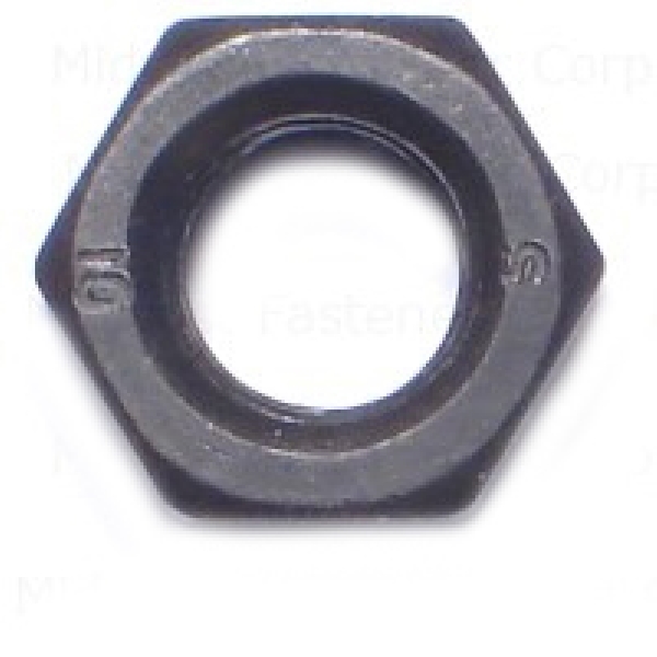 87917 Hex Nut, Fine Thread, 8-1 Thread, Steel, Black Phosphate, 10 Grade