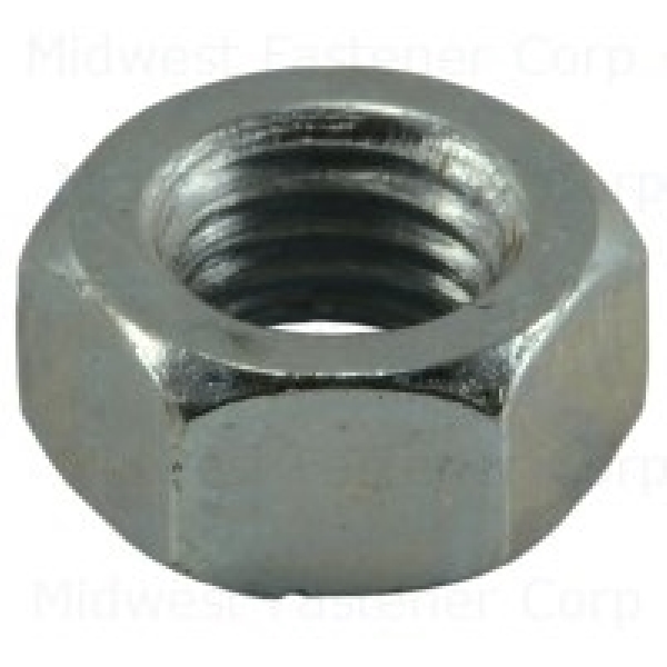 81474 Hex Nut, Coarse Thread, 7-1 Thread, Steel, Zinc, 8.8 Grade