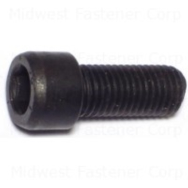 85077 Cap Screw, 5/16-24 Thread, 3/4 in L, Fine Thread, Hex, Socket Drive, Steel, Plain, 8 PK