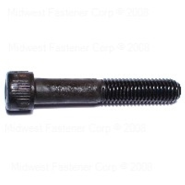 85066 Cap Screw, 1/2-13 Thread, 3 in L, Coarse Thread, Hex, Socket Drive, Steel, 3 PK