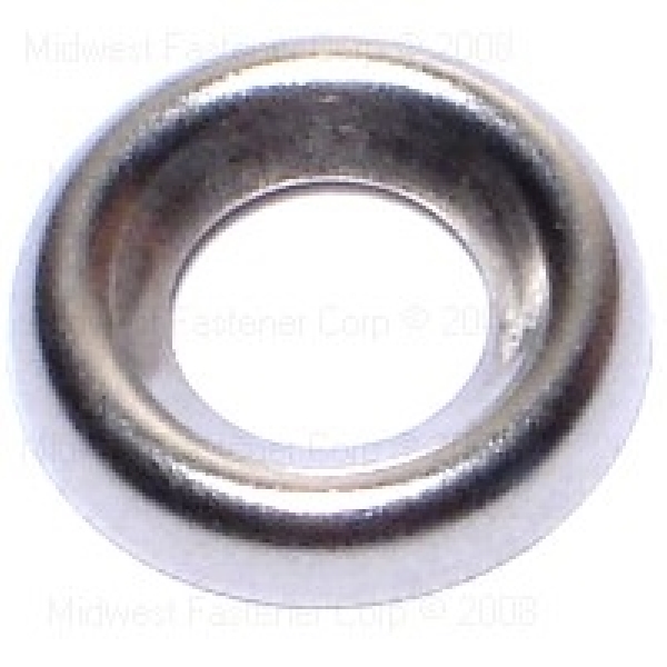 82184 Finishing Washer, #12 ID, Stainless Steel