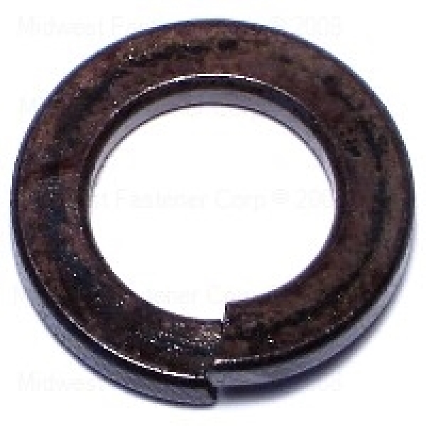 87935 Lock Washer, 12 mm ID, 21.1 mm OD, 2.5 mm Thick, Steel, Plain, 10 Grade, 12 PK