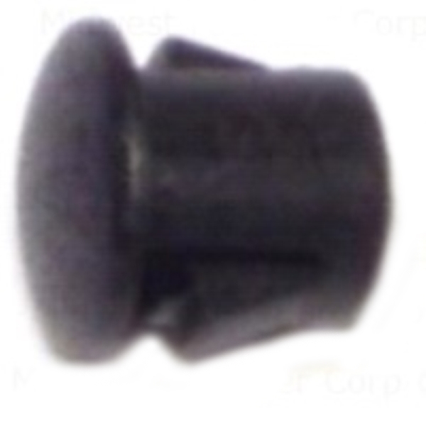 84493 Hole Plug, 5/16 in Dia, Nylon, Black, 20/PK