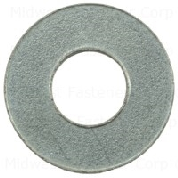 21441 Washer, Flat, #8 ID, Zinc, 5 PK