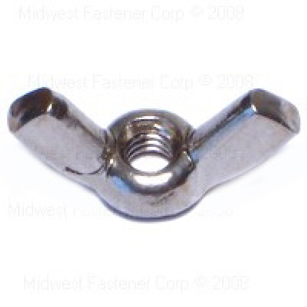 23906 Wing Nut, 8-32 Thread, Stainless Steel