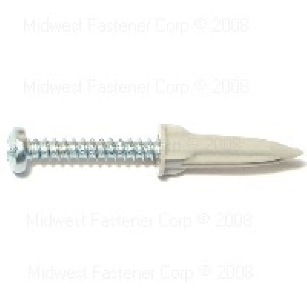 Midwest Fastener 23936 Ultimate Wall Anchor, #6-8 Screw, 5/PK