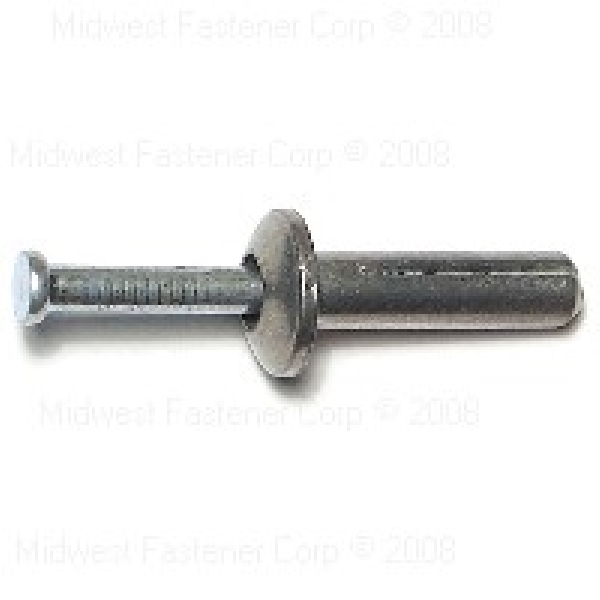 Midwest Fastener 04066 Nail Drive Anchor, 1/4 in Dia, 1 in L, 1.99 lb, Zinc - 1