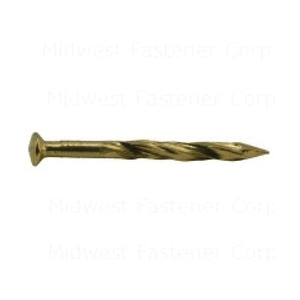 MIDWEST FASTENER 23617 Carpet Trim Nail, 1-1/4 in L, Stee