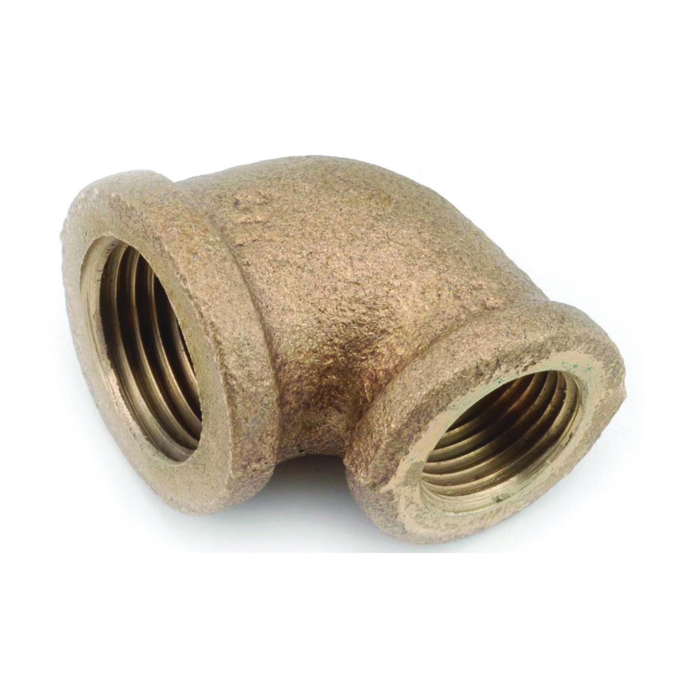 738105-1208 Reducing Pipe Elbow, 3/4 x 1/2 in, FIP, 90 deg Angle, Brass, 200 psi Pressure