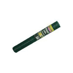 Jackson Wire 11 03 12 25 Hardware Cloth, 5 ft L, 24 in W, 19 ga Gauge, 1/2 in Mesh, Vinyl-Coated, Green - 1