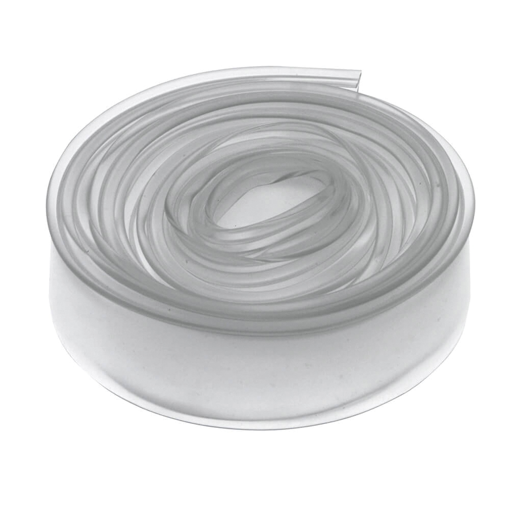 88705 Shower Door Seal, 48 in L, Plastic, Clear