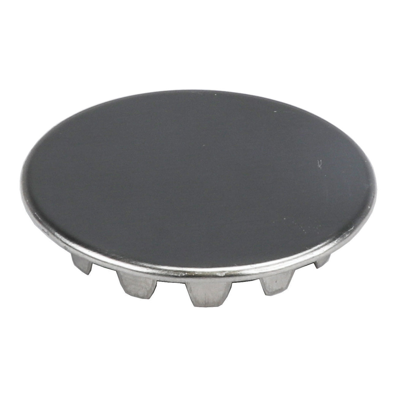 80246 Sink Hole Cover, Snap-In, Stainless Steel, Chrome-Plated