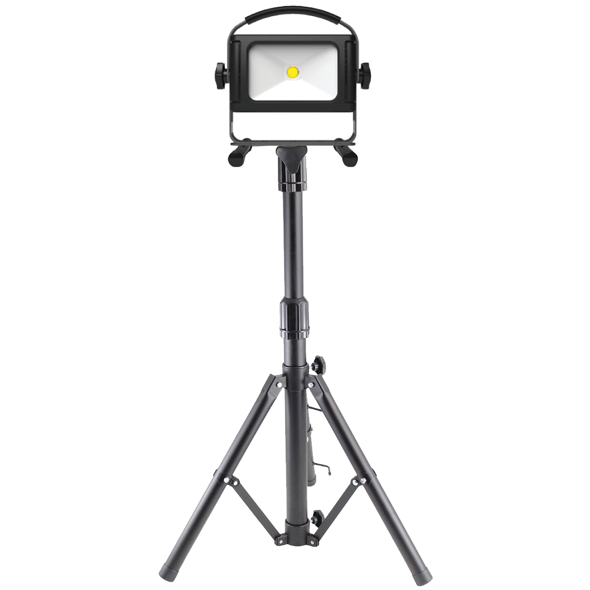 O-YWL-4000DT Work Light, 60 Hz, 2-Lamp, LED Lamp, 4000 Lumens Lumens, 4000 K Color Temp, Black