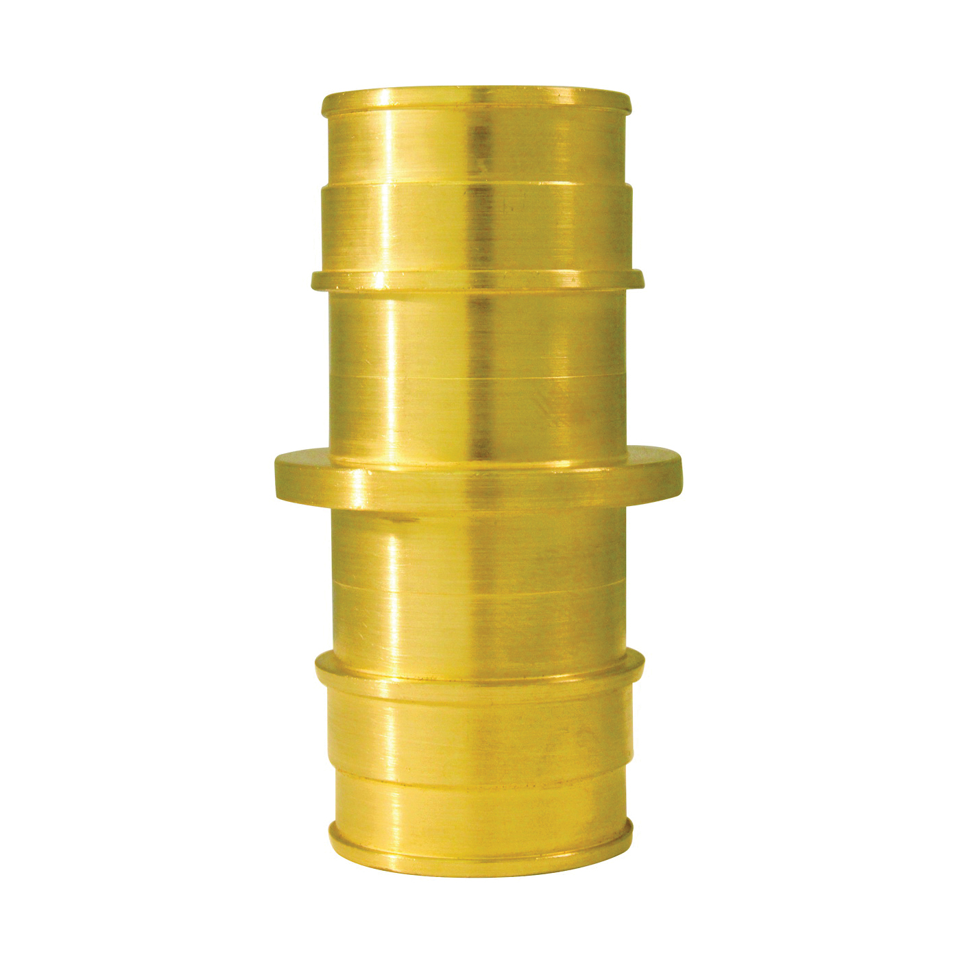 ExpansionPEX Series EPXC11 Coupling, 1 in, Barb, PEX-A, Brass, 200 psi Pressure