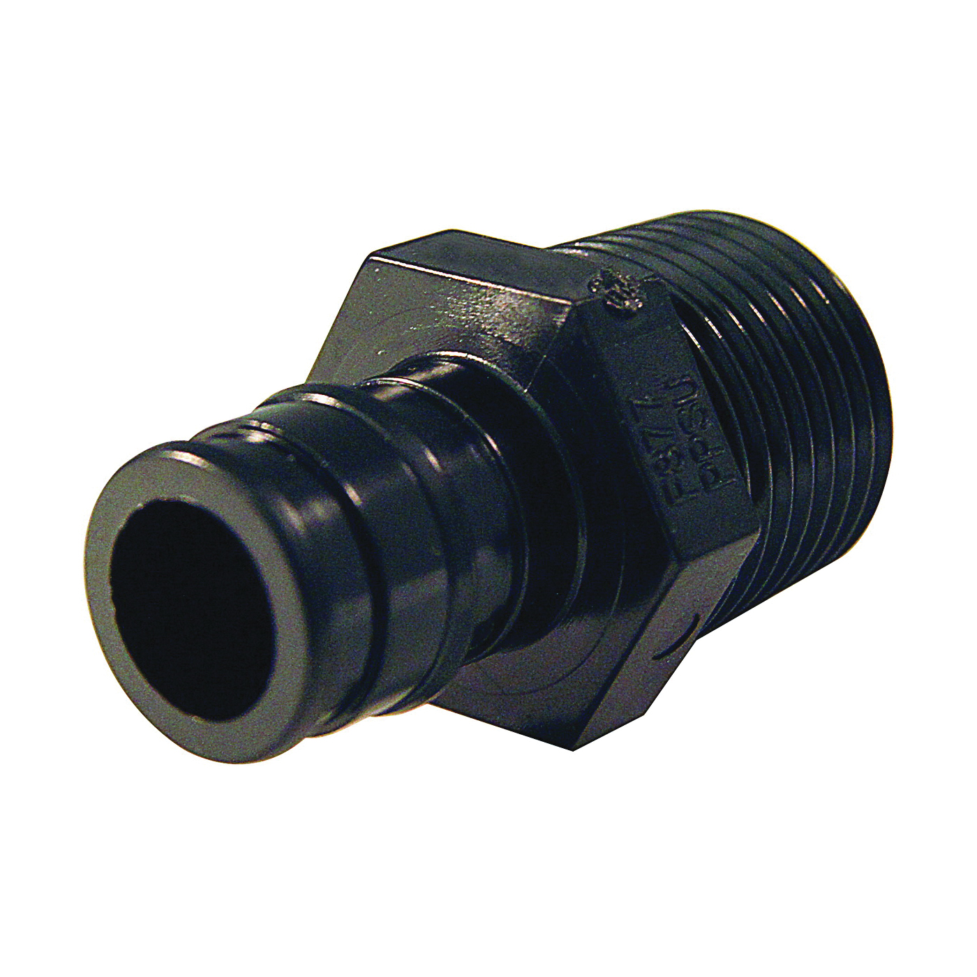 ExpansionPEX Series EPXPAM1210PK Pipe Adapter, 1/2 in, Barb x MPT, Poly Alloy, 200 psi Pressure