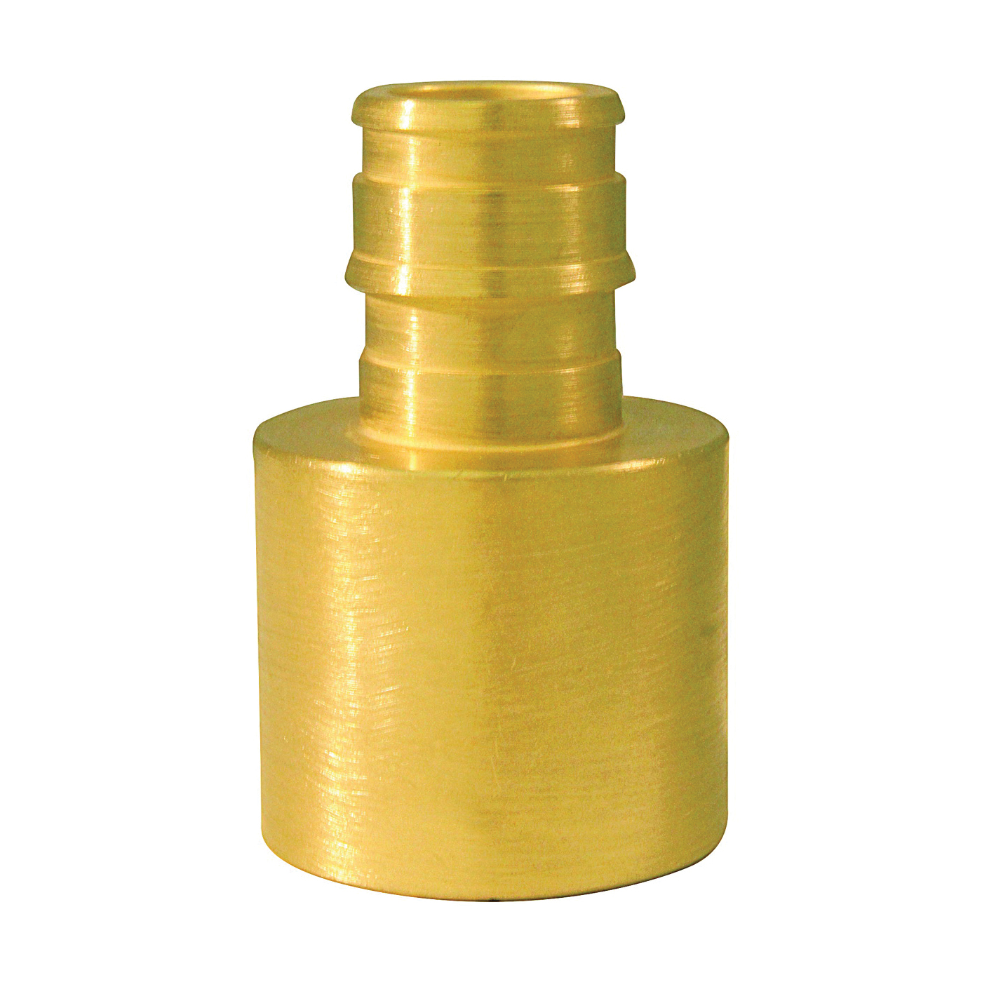 ExpansionPEX Series EPXFS1234 Pipe Adapter, 1/2 x 3/4 in, Barb x Female Sweat, Brass, 200 psi Pressure