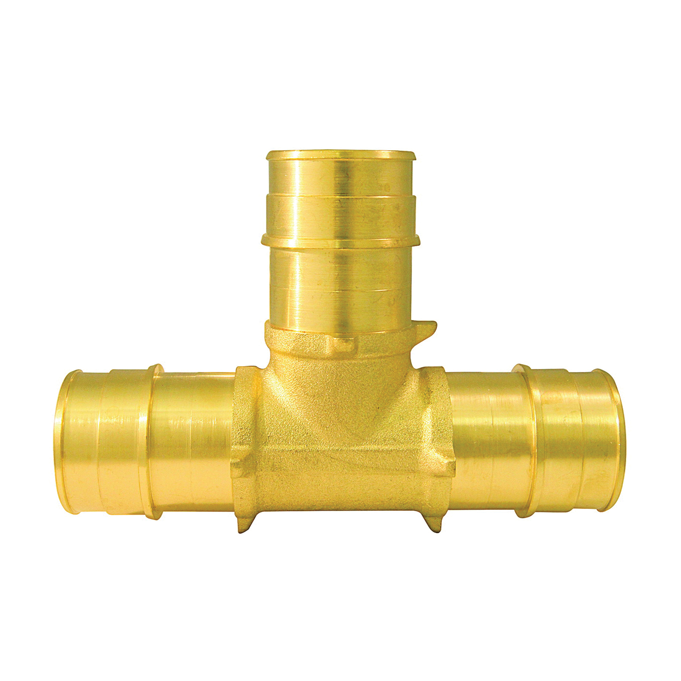 Expansion Series EPXT11 Pipe Tee, 1 in, Barb, Brass, 200 psi Pressure