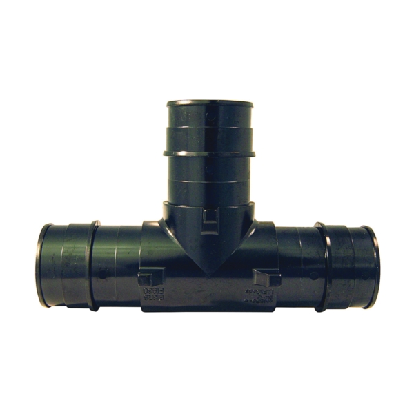 Expansion Series EPXPAT15PK Pipe Tee, 1 in, Barb, Poly Alloy, 200 psi Pressure