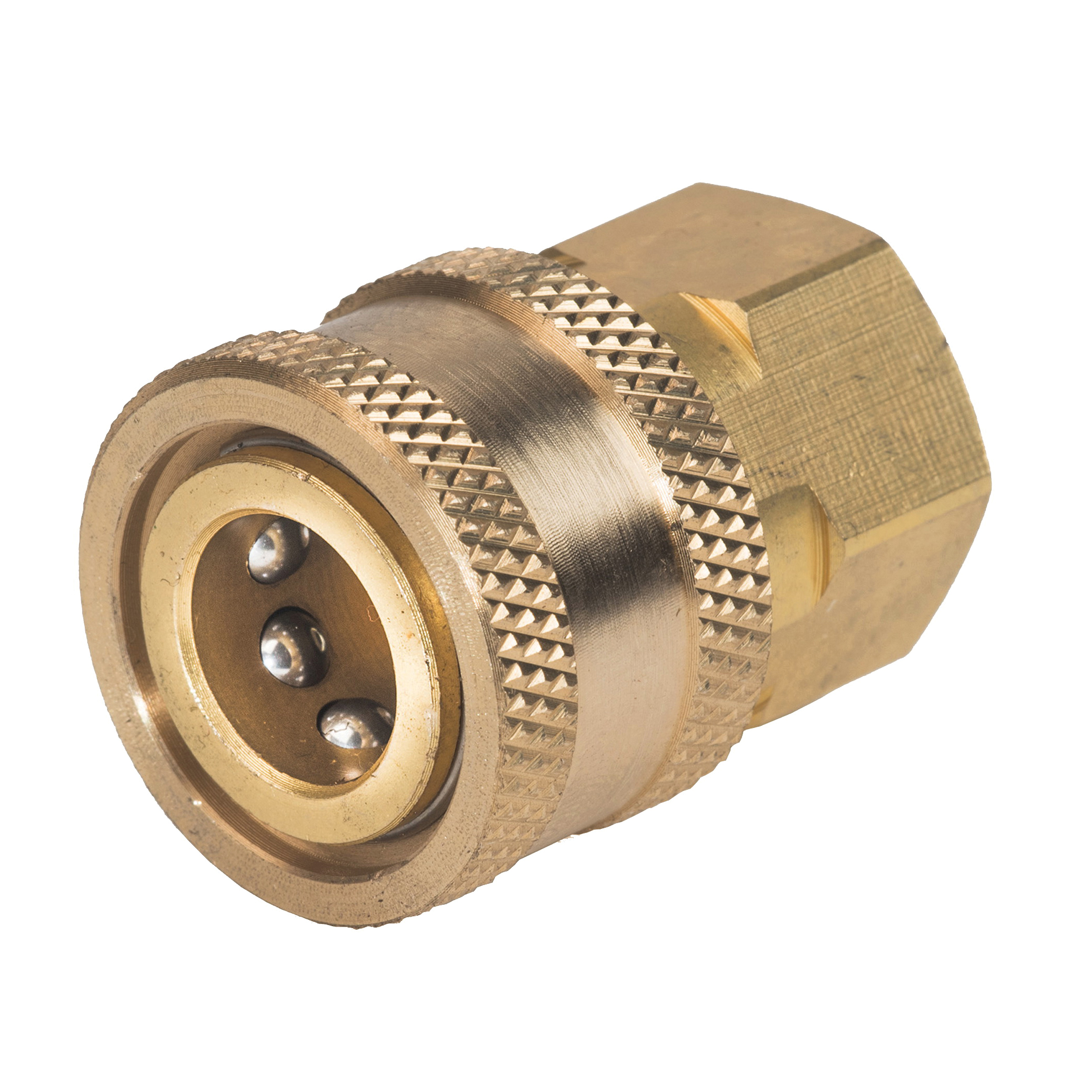 8.641-135.0 Coupler Socket, 3/8 in x M22 Connection, Quick Disconnect x FPT