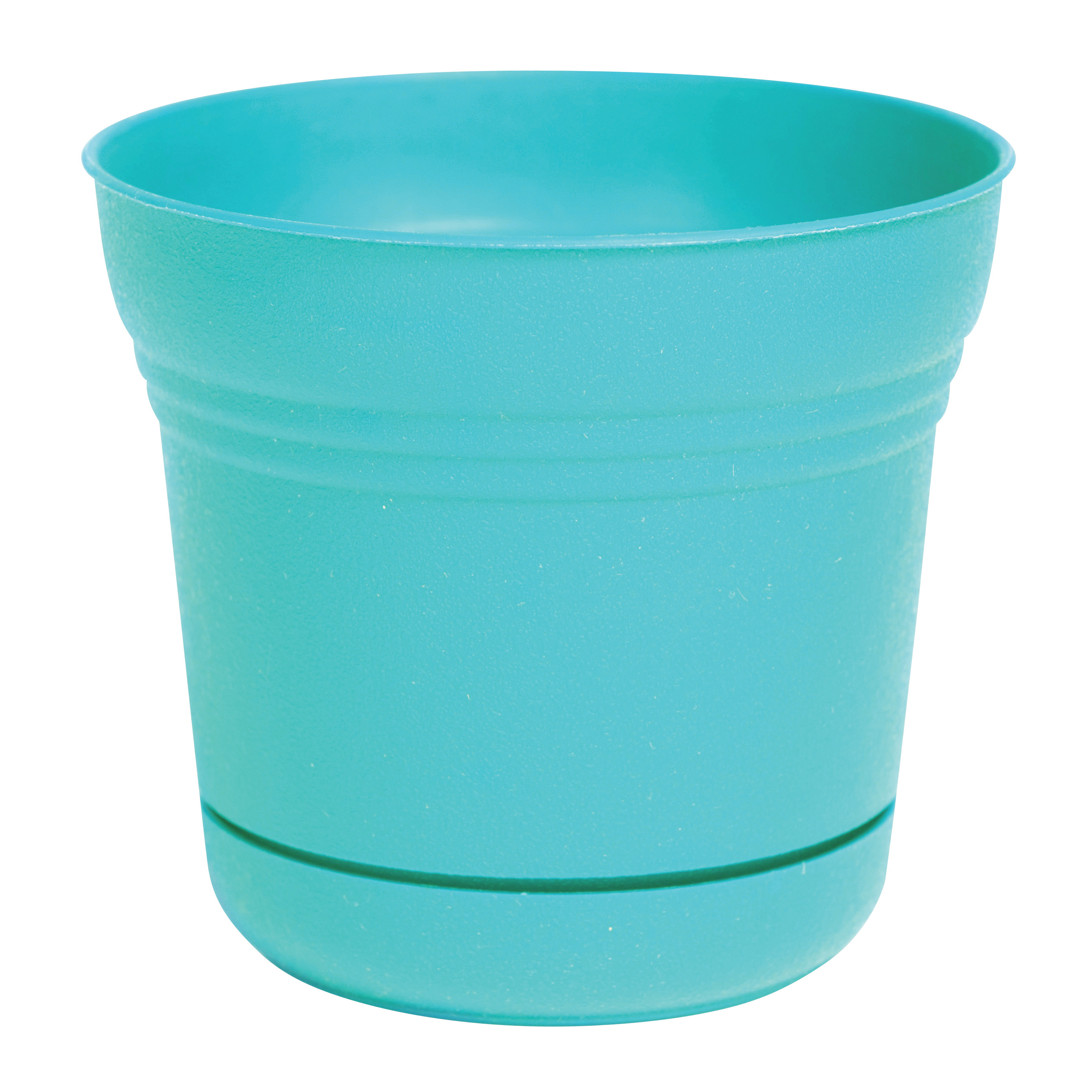 SP1227 Planter, 10.8 in H, 12.3 in W, Bell, Plastic, Calypso, Matte