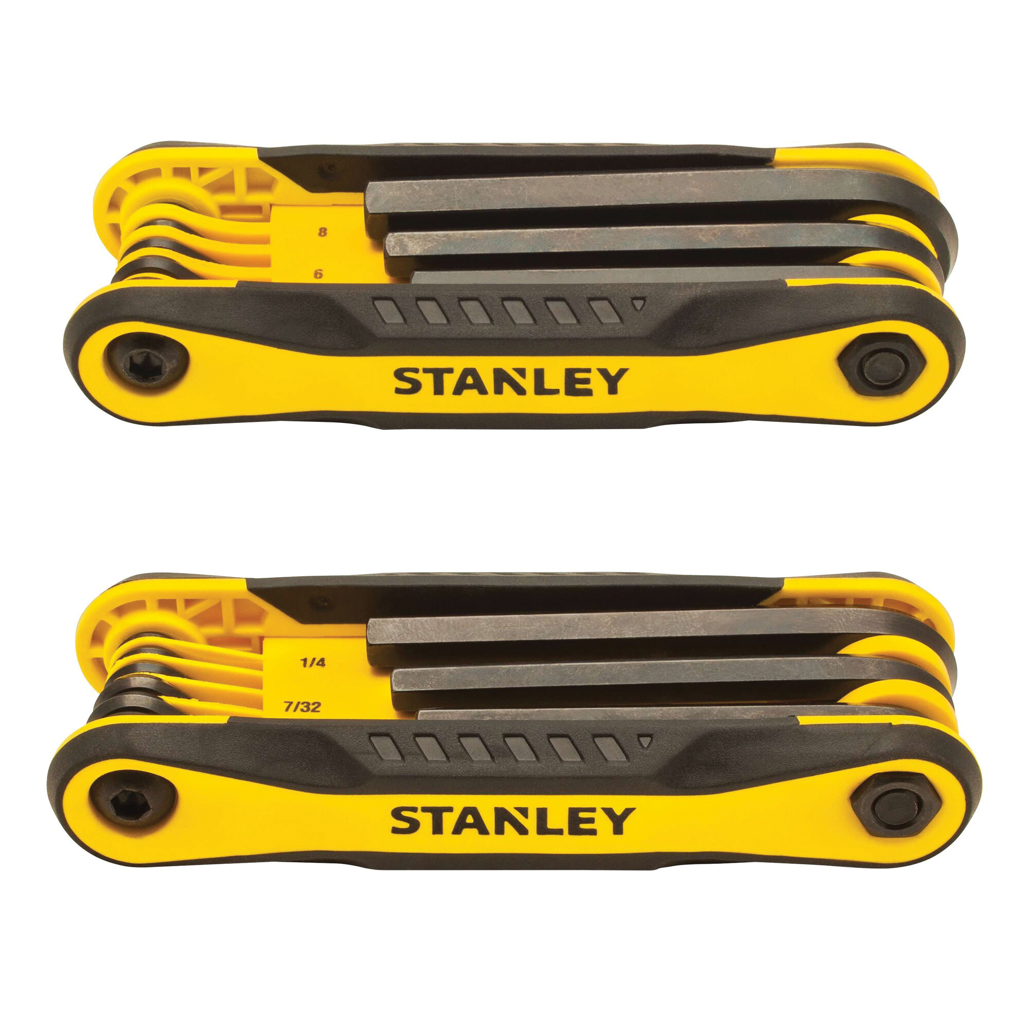 STHT71839 Hex Key Set, Steel, Black/Yellow, Specifications: Metric/SAE Measurement System