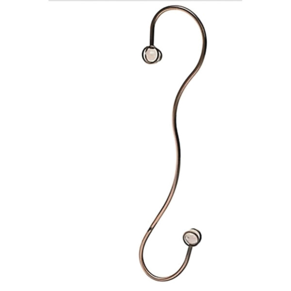 Perky-Pet 85 Hanging Hook, Beaded, Decorative Beaded, Steel, Brushed Copper - 1