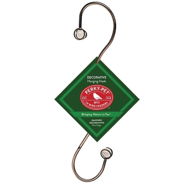 Perky-Pet 85 Hanging Hook, Beaded, Decorative Beaded, Steel, Brushed Copper - 2