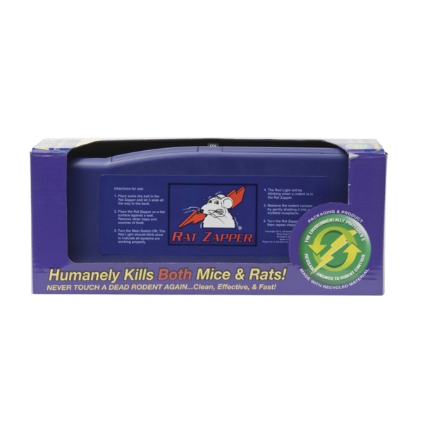 RZC001-4 Classic Rat Trap, 12 in L, 4-5/16 in W, 4-1/2 in H