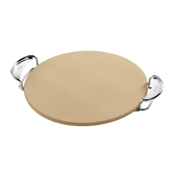 8836 Pizza Stone, 16.7 in L, 13.2 in W, Cordierite, Beige
