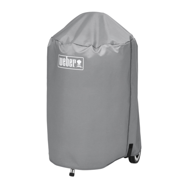 7175 Grill Cover, 23 in Width, 35 in Depth, 20-1/2 in Height, Vinyl, Gray