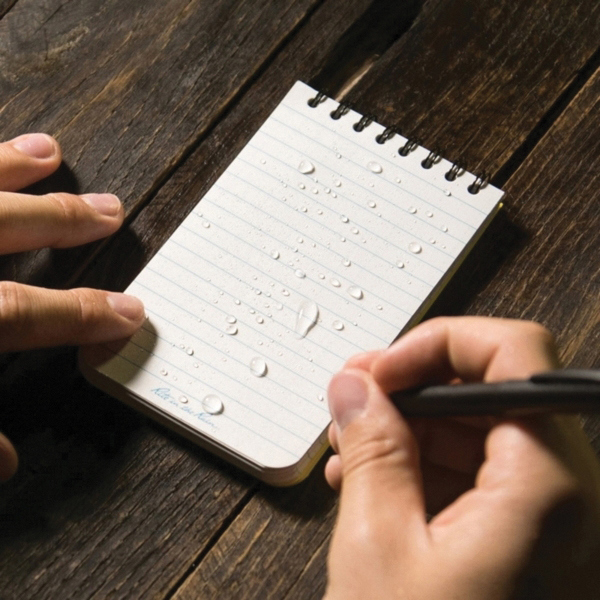Rite in the Rain 135 Pocket Sized Notebook, Universal Pattern Sheet, 3 x 5 in Sheet, 50-Sheet, White Sheet - 4
