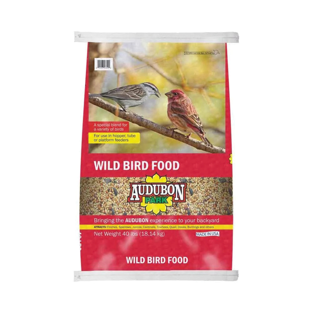 Approved Vendor (GLOBAL HARVEST FOODS) 10179 Sunflower Seed Wild Bird Food, 40 lb, Blended, Bag