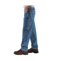 Carhartt B171-DST-34X30 Carpenter Jeans, 34 in Waist, 30 in L Inseam, Darkstone, Relaxed Fit