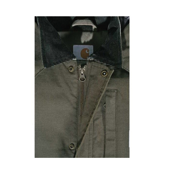 Carhartt Full Swing Series 103372-001REGLA Steel Jacket, L, Black, Snap, Zipper Closure, Regular - 4
