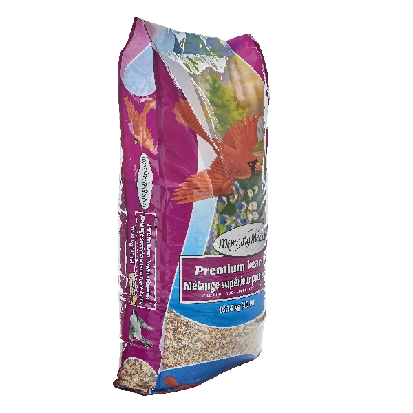 Morning Melodies 409-200 Wild Bird Food, 18.14 kg Poly Woven Bag - 2