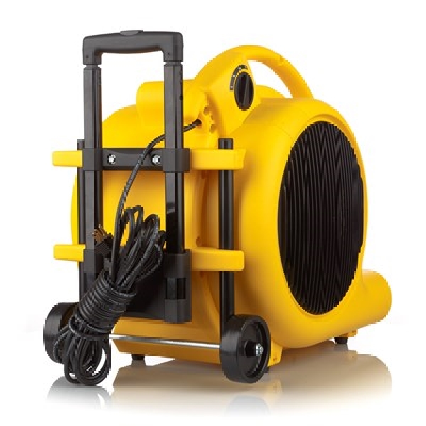 Shop-Air 1030100 Air Mover, 120 V, 1800 cfm Air, Plastic, Yellow - 2